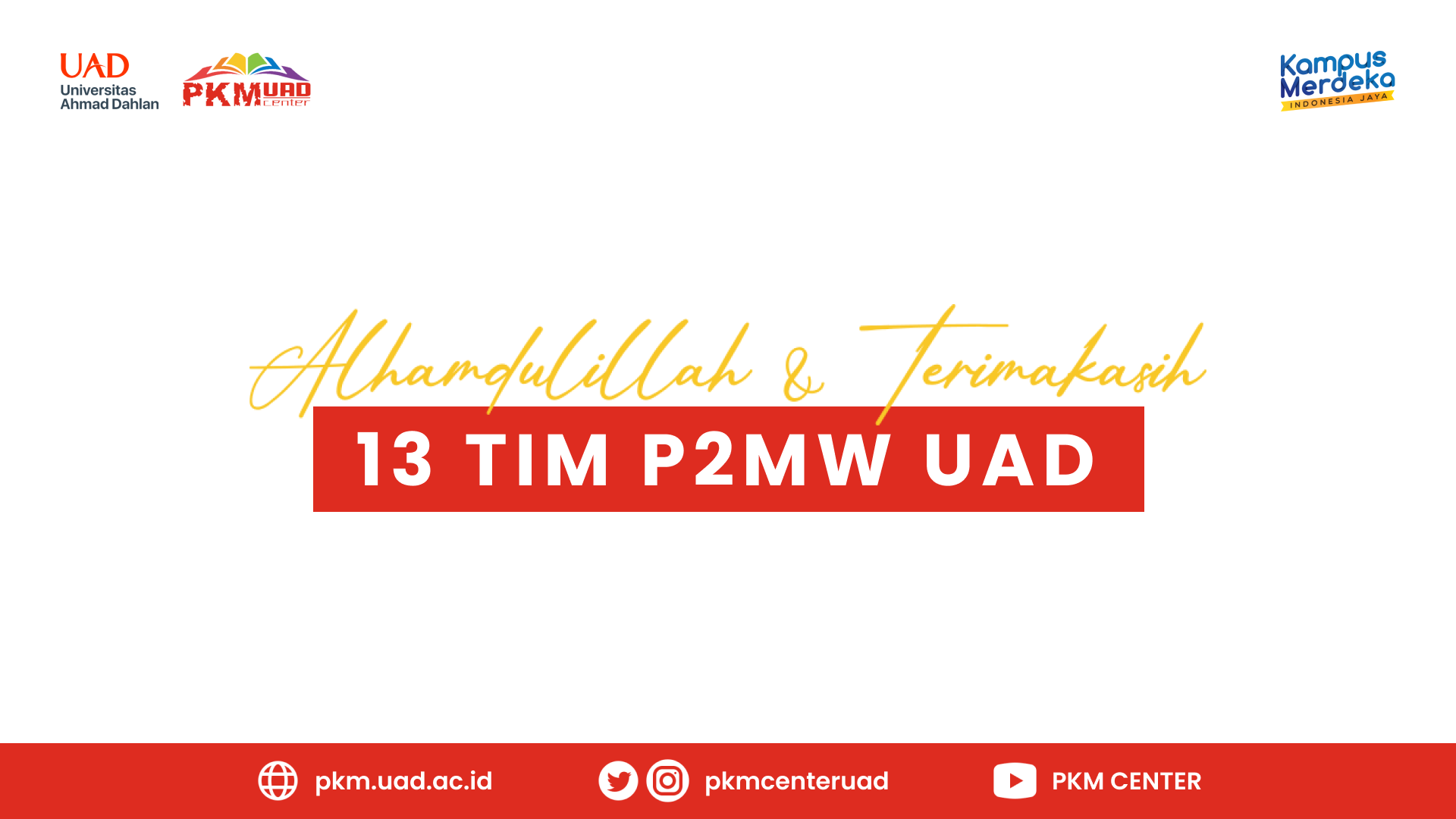 13 Proposal P2MW Universitas Ahmad Dahlan Berhasil Submit